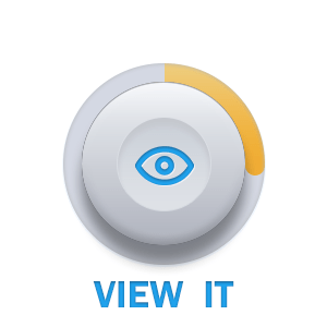 viewing button with text